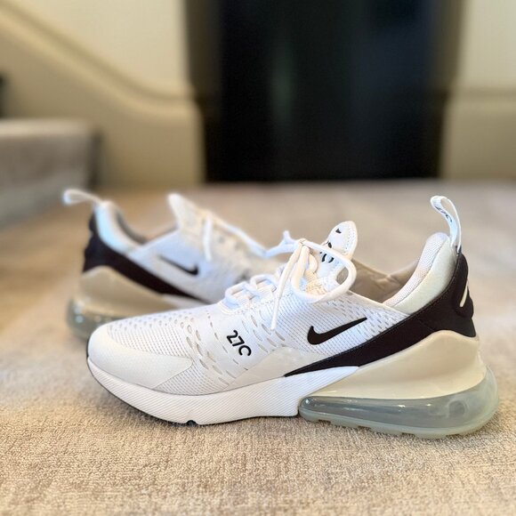 Womens Nike Air Max 270 SE White Velvet Brown Size: 38.5 - Picture 3 of 5